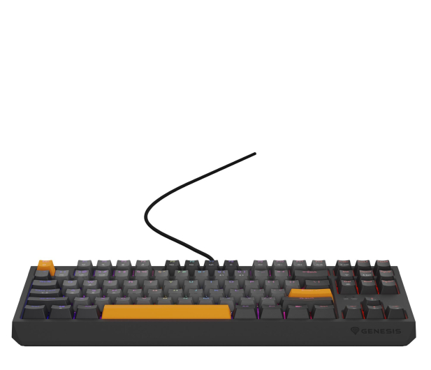 Genesis THOR 230 TKL ANCHOR GRAY NEGATIVE US RGB MECHANICZNA OUTEMU - 1351039 - zdjęcie 6